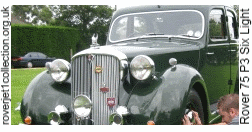 1949 Rover 75 P3 Six Light