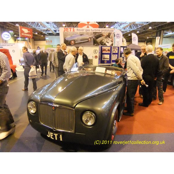 Rover P4 Drivers' Guild stand