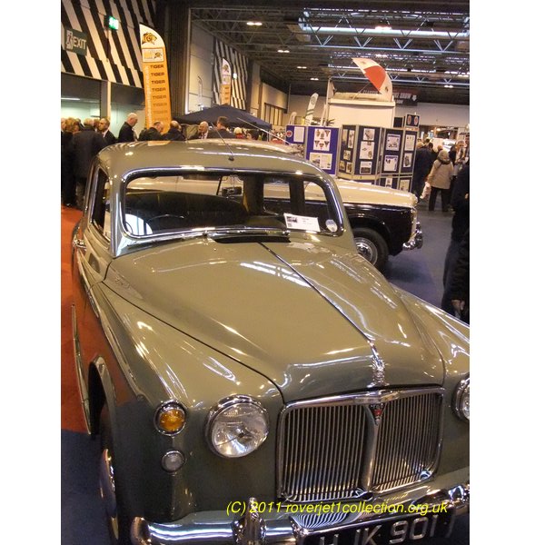 Rover P4 Drivers' Guild stand